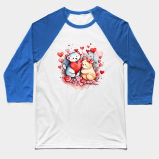 valentines day gift ideas, hearts animals valentines day gift ideas Baseball T-Shirt